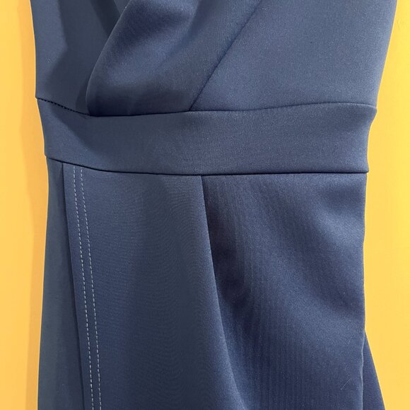 Boohoo Strapless Long Blue Dress - Picture 3 of 15